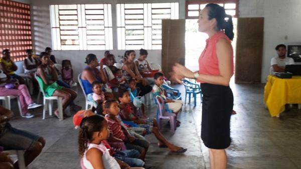  CRAS II realiza palestra sobre violência  contra mulher.(Imagem:Secom)