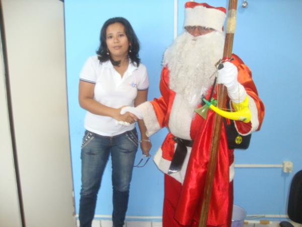 Momento Papai Noel(Imagem:redaçao)