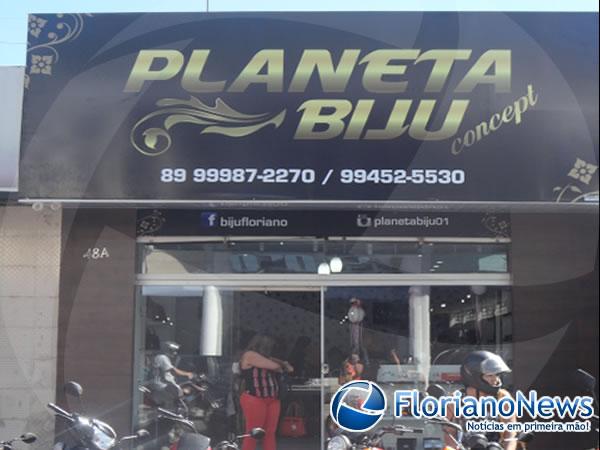 Casal de empresários reinaugura a loja Planeta Biju em Floriano.(Imagem:FlorianoNews)