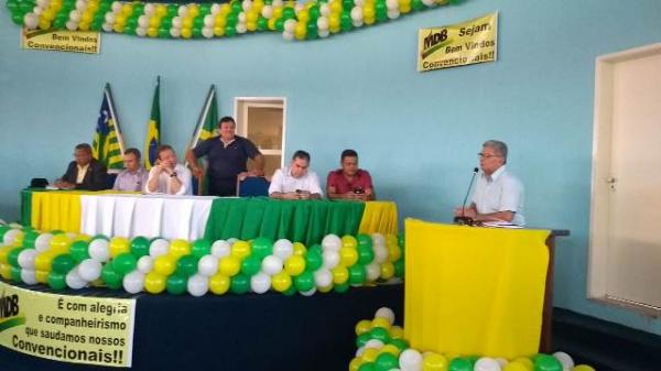 MDB realiza Convenção Municipal em Floriano.(Imagem:FlorianoNews)