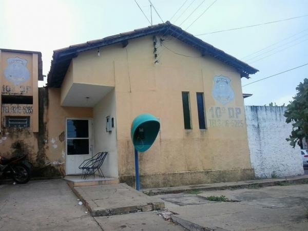 10º Distrito Policial de Teresina, no bairro Bela Vista(Imagem:Reprodução)