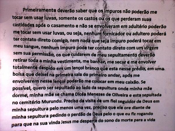 Carta(Imagem:R7)