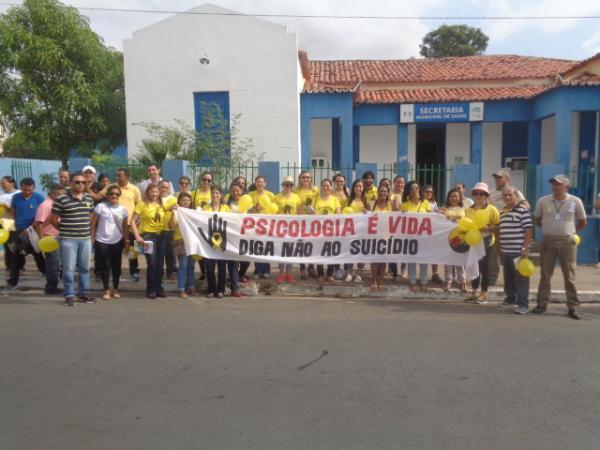 Encerrada a campanha Setembro Amarelo de prevenção ao suicídio em Floriano.(Imagem:FlorianoNews)