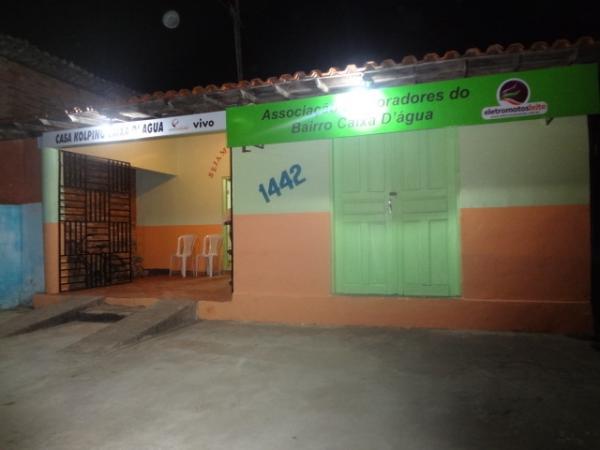 Inaugurada nova sede da Associação de moradores do bairro Caixa D?água.(Imagem:FlorianoNews)