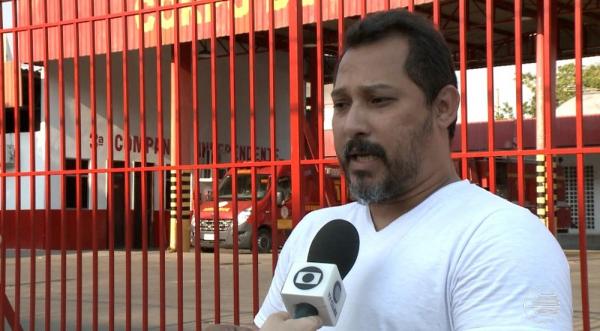 Capitão Anderson Pereira, presidente do diretório municipal do PSL em Teresina.(Imagem:Reprodução/TV Clube)