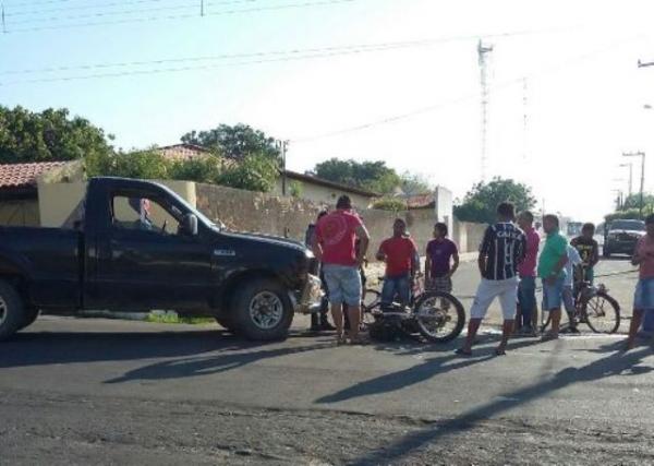 Jovem morre em acidente entre carro e moto em Barão de Grajaú.(Imagem:Piaínoticias)