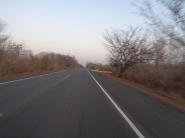 Entrada da localidade Rio Branco, na zona rural do município.(Imagem:FlorianoNews)