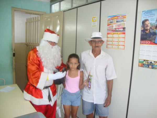 Momento Papai Noel(Imagem:redaçao)