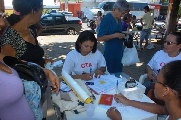 Secretaria de Saúde realiza ação pelo Dia Mundial de Combate às Hepatites Virais.(Imagem:Waldemir Miranda)