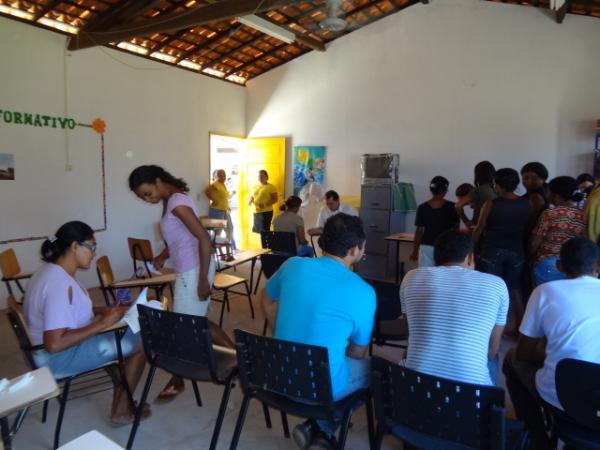 Acadêmicos de enfermagem realizaram palestras na zona rural de Floriano.(Imagem:FlorianoNews)