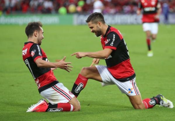 Jogadores do Flamengo(Imagem:Reprodução)