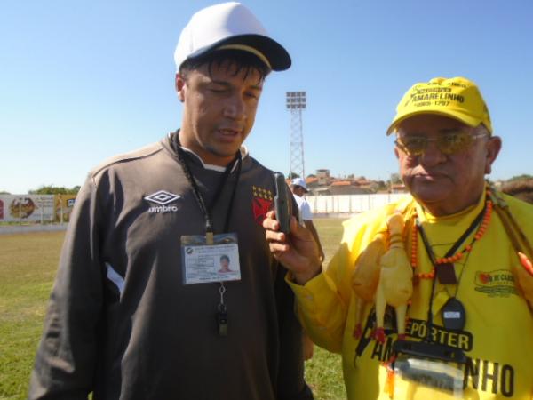 Anderson Lima, avaliador técnico do Clube Regatas Vasco da Gama.(Imagem:FlorianoNews)