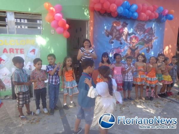 Escola Mega de Floriano comemora o Dia do Folclore.(Imagem:FlorianoNews)