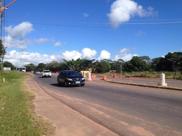 Movimentação na BR-343 que liga Teresina ao Litoral foi tranquila.(Imagem:Gilcilene Araújo/G1)