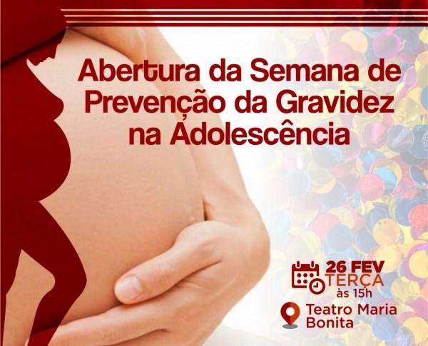 Saúde promove ação de prevenção à gravidez na adolescência em Floriano.(Imagem:SECOM)