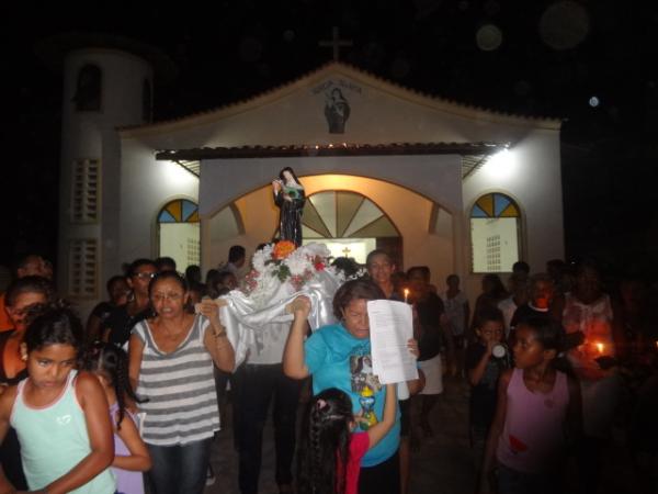 Procissão encerrou o festejo de Santa Rita de Cássia em Floriano(Imagem:FlorianoNews)