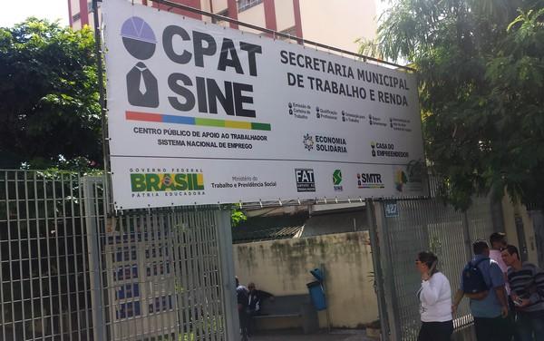 CPAT oferece 19 vagas de emprego nesta terça-feira (29).(Imagem:Murillo Gomes/G1)