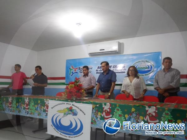 Encontro da Associação dos Municípios do Médio Sertão Maranhense debate resíduos sólidos.(Imagem:FlorianoNews)