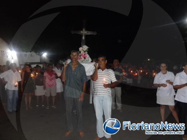 Procissão e missa encerram festejos de Santa Cruz em Floriano.(Imagem:FlorianoNews)