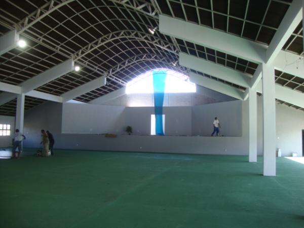 Visão interna da nova igreja da Quadrangular(Imagem:redação)