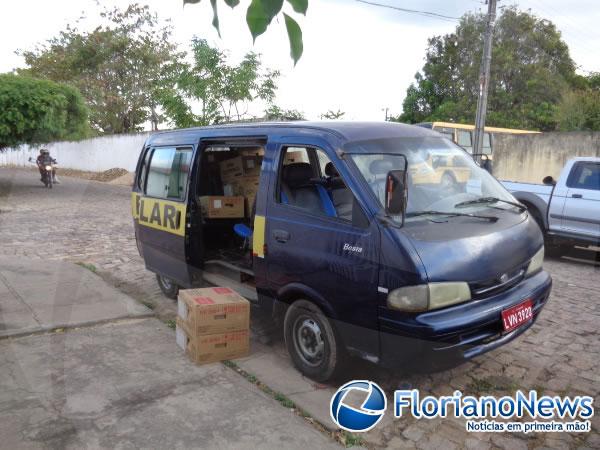 Justiça Eleitoral realiza distribuição de urnas na zona rural de Floriano, Barão e São Francisco.(Imagem:FlorianoNews)