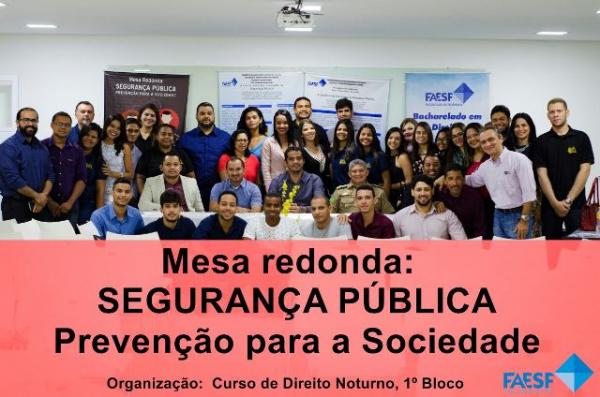 Comandante da PM de Floriano participa de Mesa Redonda com acadêmicos da FAESF.(Imagem:3° BPM)