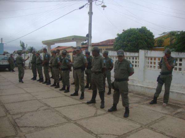 Quartel 3º BPM - poucas ocorrencias(Imagem:redaçao)