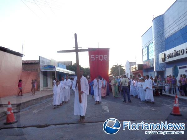 Procissão dos Passos marca a abertura da Semana Santa em Floriano. (Imagem:FlorianoNews)