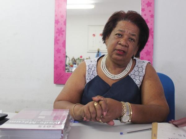 Delegada Vilma Alves investiga estupro coletivo em capoeirista em Teresina.(Imagem:Catarina Costa / G1)