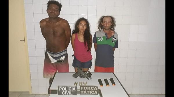 Operação integrada tira cinco criminosos de circulação em Floriano.(Imagem:Força Tática)