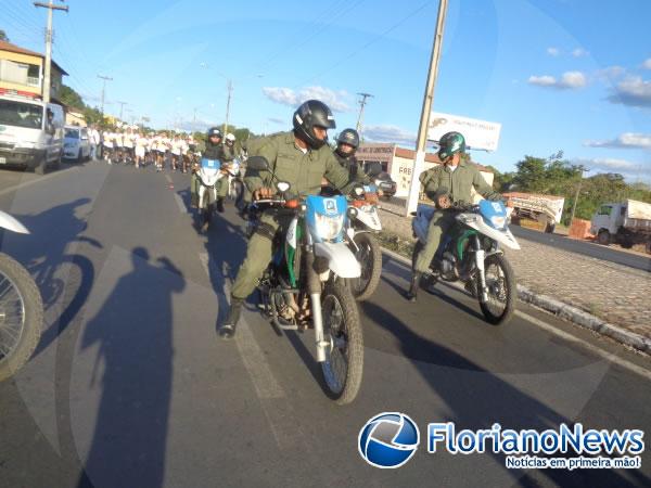 3º BPM realizou tradicional Corrida da Fogueira em Floriano.(Imagem:FlorianoNews)