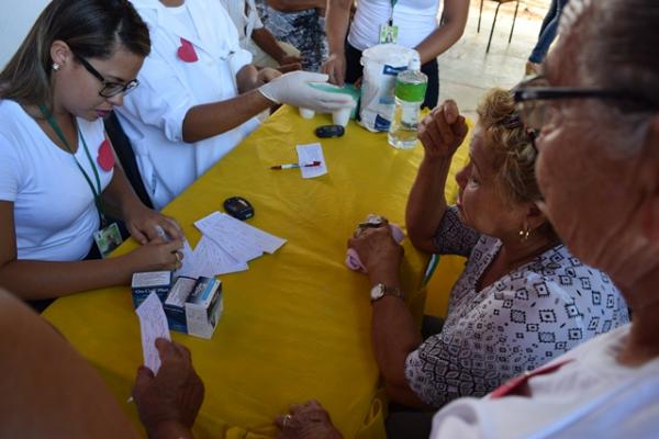 CRAS II de Floriano promove dia de combate à hipertensão para Idosos.(Imagem:Waldemir Miranda)