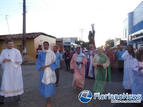 Procissão dos Passos marca a abertura da Semana Santa em Floriano. (Imagem:FlorianoNews)