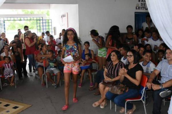 Escola Municipal Padre Pedro Barroso realiza Sarau Literário.(Imagem:SECOM)