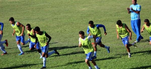 Parnahyba faz treino para partida contra o Gurupi pela Série D.(Imagem:Gilson Brito/Acesso 343)