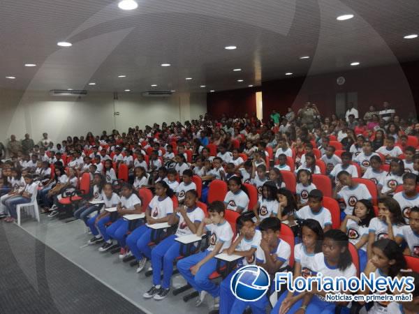 Polícia Militar realiza formatura do PROERD em Floriano.(Imagem:FlorianoNews)