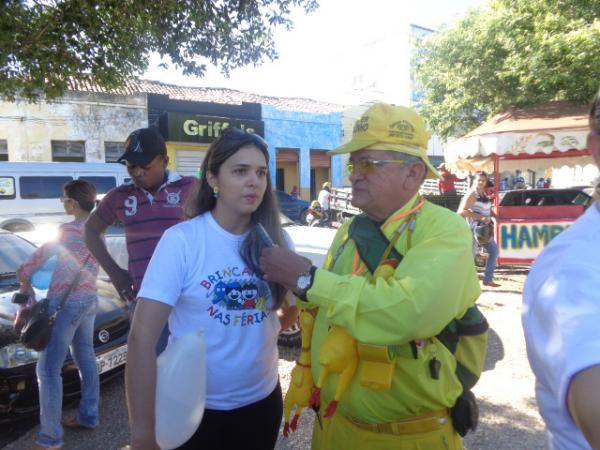 Ana Paula, gerente do SESC Floriano.(Imagem:FlorianoNews)