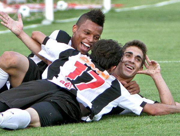 Neto Berola comemora gol do Atlético-MG.(Imagem:Bruno Cantini / Site Oficial do Atlético-MG)