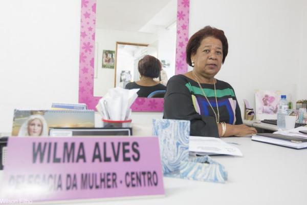 Delegada Vilma registra 1º boletim de homem vítima de violência doméstica.(Imagem:Cidade Verde)