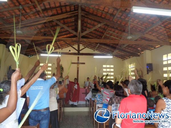 Domingo de Ramos é celebrado com missas e procissões em Floriano.(Imagem:FlorianoNews)