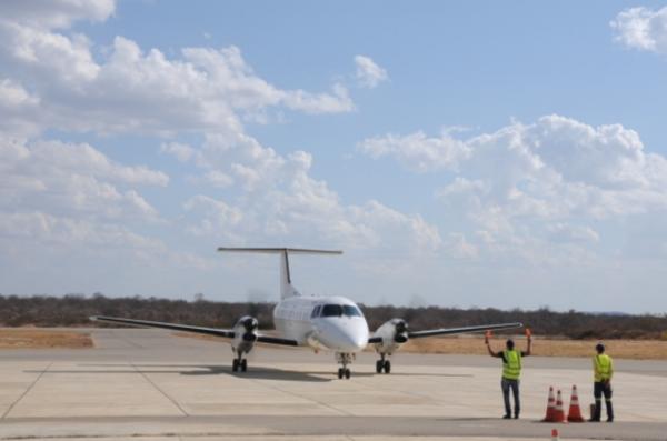 Aeroporto de São Raimundo Nonato.(Imagem:Marcelo Cardoso)