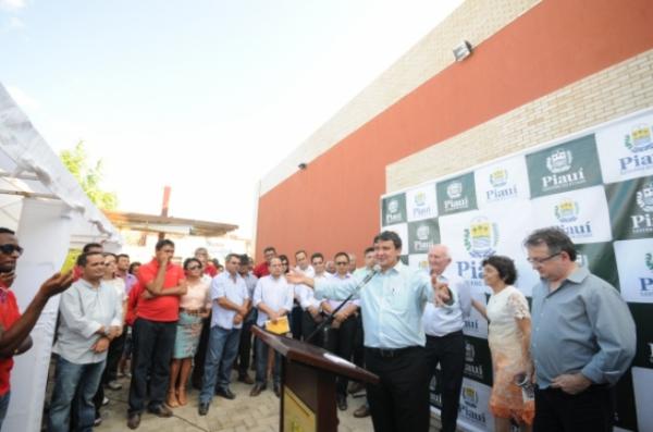 Inauguração de Reforma e Ampliação da Praça Central ?Manoel Cipriano?.(Imagem:Marcelo Cardoso)