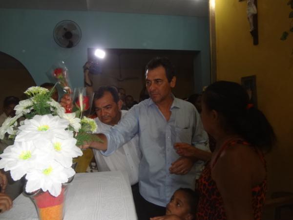 Gilberto Jr e Salomão Holanda agradecem a vitória em Floriano.(Imagem:FlorianoNews)