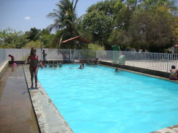 banho de piscina(Imagem:redação)