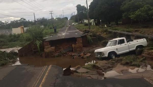 Situação em Piripiri(Imagem:Divulgação)