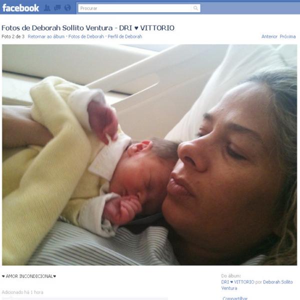 Primeiro filho da apresentadora com Alexandre Iódice nasceu na última quarta-feira (4)(Imagem:Deborah Ventura)
