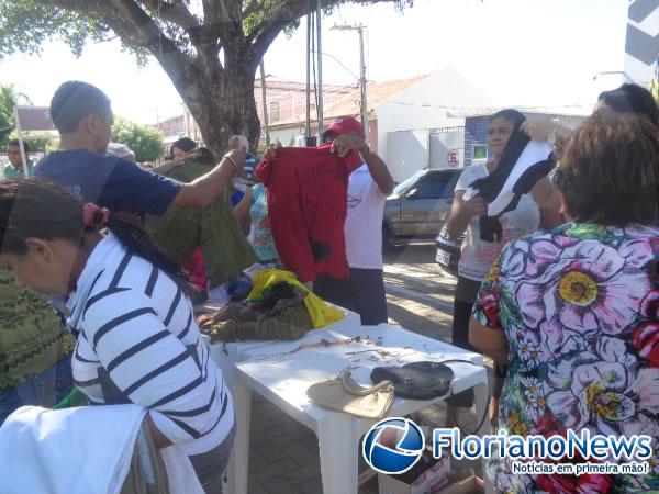 Rotary Club Médio Parnaíba promoveu brechó beneficente em Floriano.(Imagem:FlorianoNews)