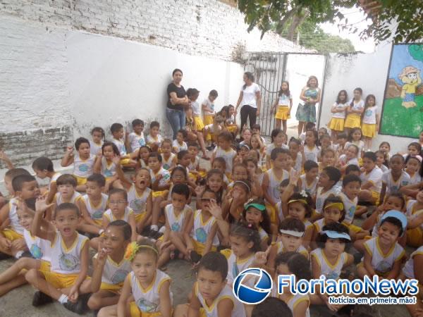 Escola Mega de Floriano realiza culminância de projeto ambiental.(Imagem:FlorianoNews)
