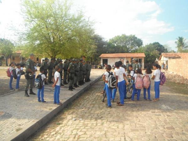 Operação Bairro Seguro vai ao bairro Taboca, em Floriano.(Imagem:FlorianoNews)