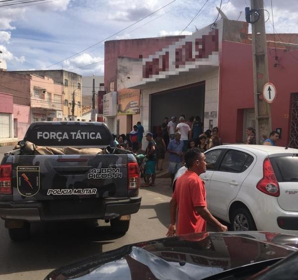Empresário é morto com disparo de arma de fogo em Picos(Imagem:Divulgação/PM)